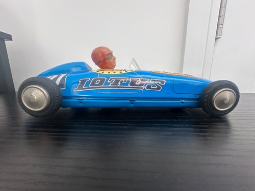 Vintage lotus windup tin toy - windup,