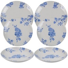 Cottage Blue Floral 6Pc