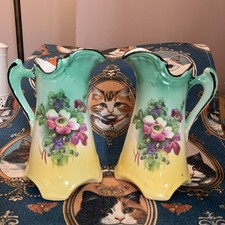 Pair Of Vintage Ceramic Jugs