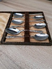 Set Of X6 Apostle Spoons Of The Last Supper