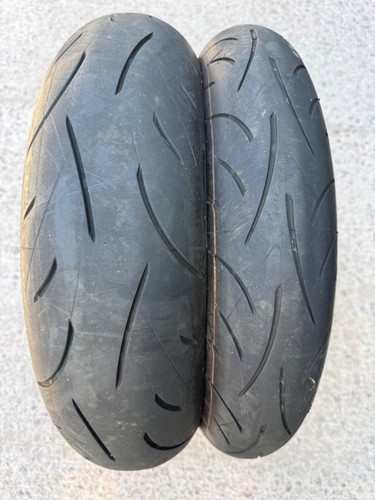 Pair motorcycle tyres - of,