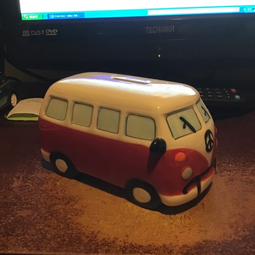 Campervan ceramic red - ,