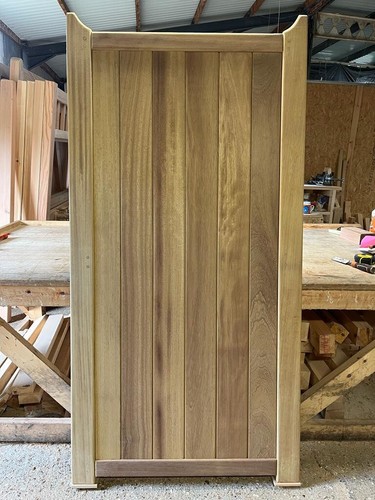 Wooden garden gates new iroko - garden,