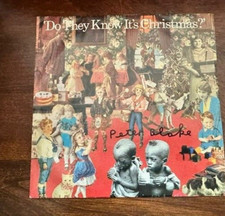 Peter Blake Signed Do They Know 7" Single Autograph Rare C/w Signing Details