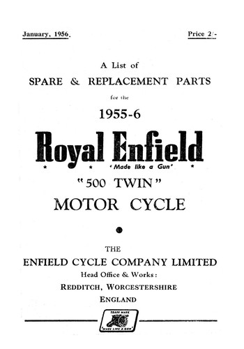 1955 1956 royal enfield - 1955-1956,