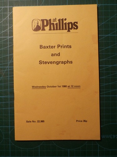 Auction catalogue baxter - auction,