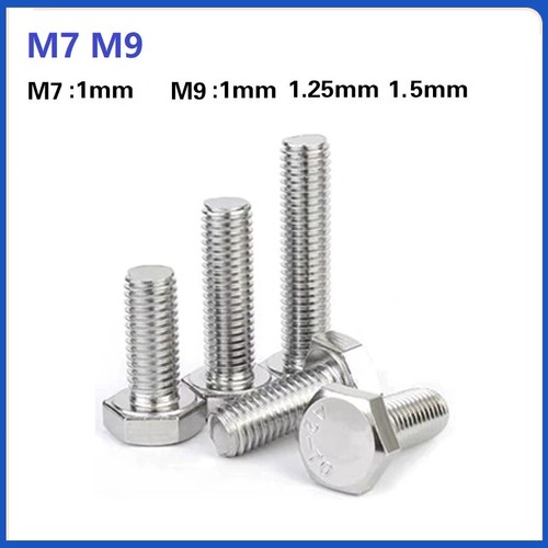 7mm 9mm hexagon bolts - 9mm,