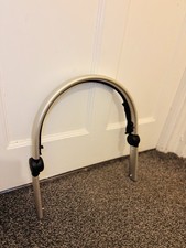 iCandy Peach 6 Or 7 Seat Or Carrycot Frame Satin Silver Bottom Part Only