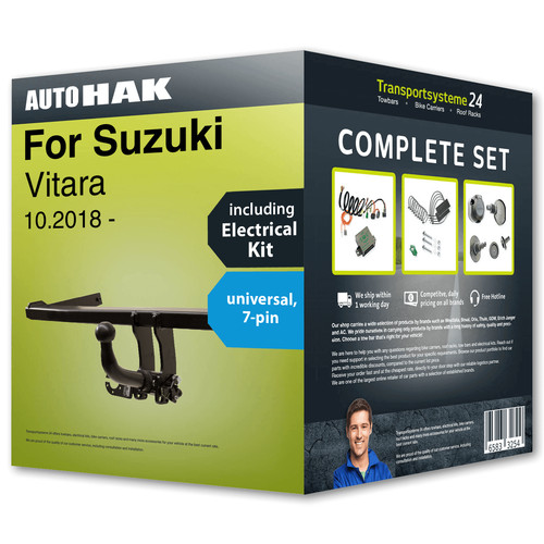 Towbar detachable for suzuki - detachable,