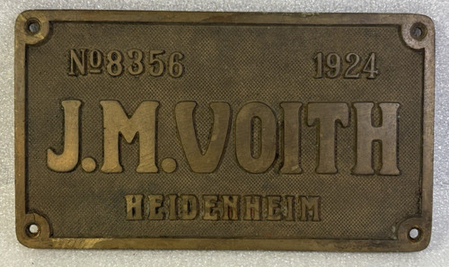 Antique 1924 voith - 1924, j.m.