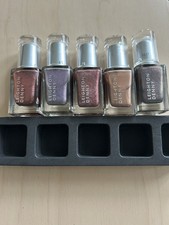 Leighton Denny Nail Varnish Polish set x5 Unique Sugar Daddy Bronzed Season 