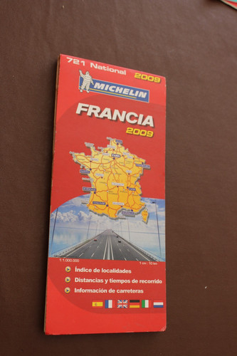 Michelin road map france - map,