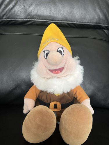 Disney store happy soft toy - happy,
