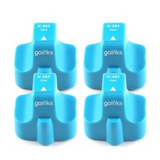 4 Cyan Ink Cartridges for HP