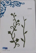 Quickutz Die Vines 4"x 4" Die REV-1-1-0089 Decorative Foliage Discontinued Rare