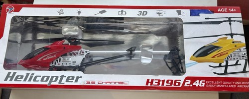 Radio controlled helicopter - controlled,