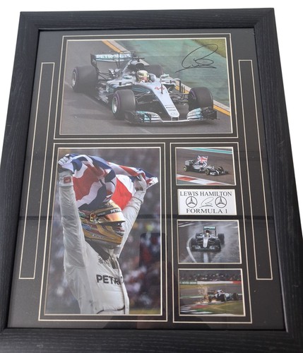 Framed formula memorabilia - formula, 1