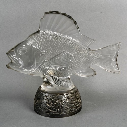 Statue big fish algae glass - statue,