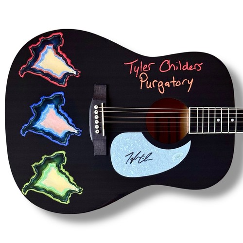 Tyler childers signed guitar - tyler,