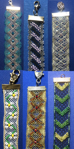 Torchon beaded bracelets kits - beaded,