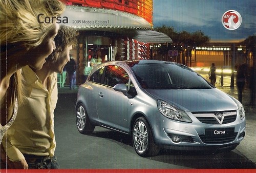 Vauxhall corsa 2008 2009 - corsa, 2008-2009