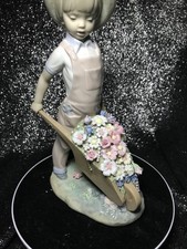Lladro ~1283~Little Gardener~With Box~Perfect Condition~