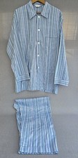 Derek Rose 100% Cotton Men's Pyjama Set Size XXL (46”) Classic Stripes