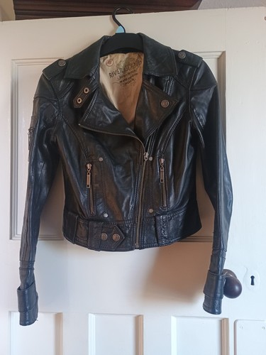 Vintage river island leather - island,