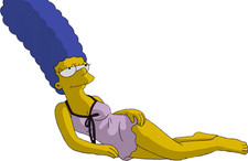 Sexy Marge Simpson Vinyl Die