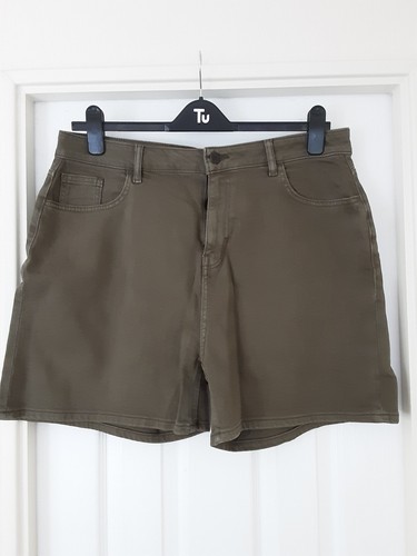 Ladies khaki green denim - khaki,
