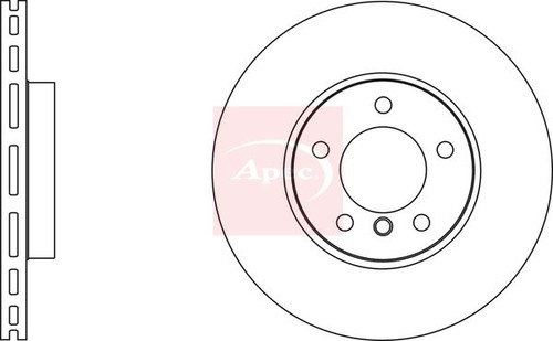 Brake disc front - disc, bmw