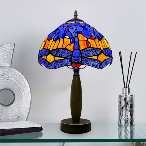 Tiffany dragonfly table lamp - tiffany,