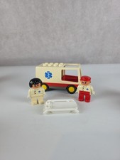 Duplo Ambulance, made By Lego, From Set #2682, 1994