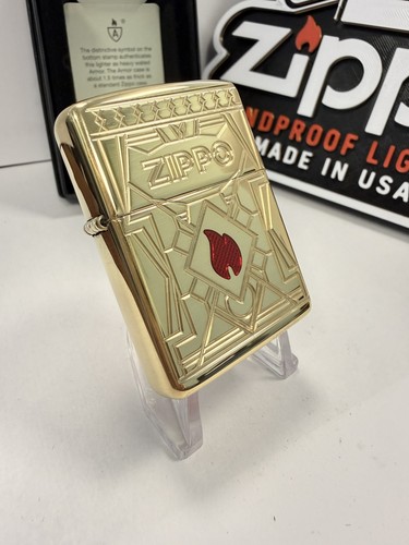 Zippo armor lighter art deco - zippo,