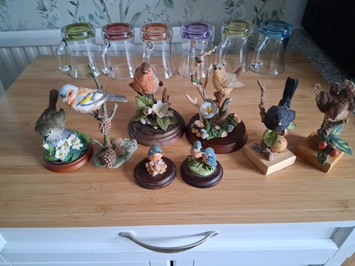 British birds ornaments - birds,