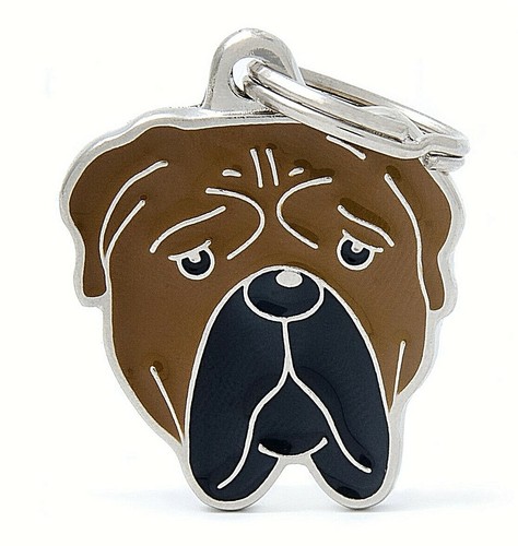 Bullmastiff dog tag - dog,