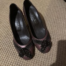 Henry Beguelin Brown court shoes