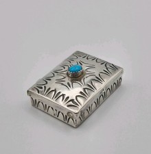Vintage Sterling Silver Pill