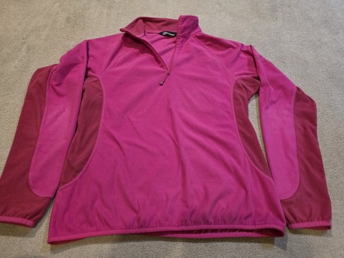 Berghaus pink fleece half zip - berghaus,
