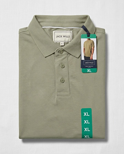 Jack wills green - solid, polo