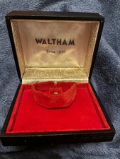 Waltham vintage watch box - vintage,