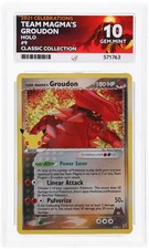 Pokémon TCG Team Magma's Groudon 9/95 Celebrations ACE 10