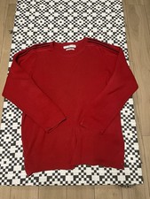 Great condition Tommy Hilfiger ladies red jumper