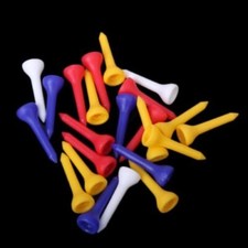 50 X  50mm   HI-VIS   AST COLOUR   PLASTIC GOLF TEES   50mm   FREE U.K.P&P