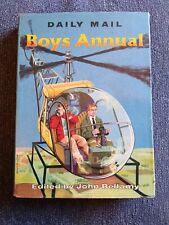 1959 "DAILY MAIL BOYS ANNUAL" ILLUSTRATED ANNUAL HARDBACK BOOK **UNIQUE COPY**