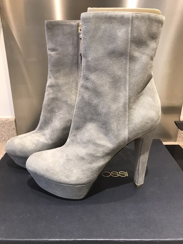 Sergio rossi grey - sergio, suede