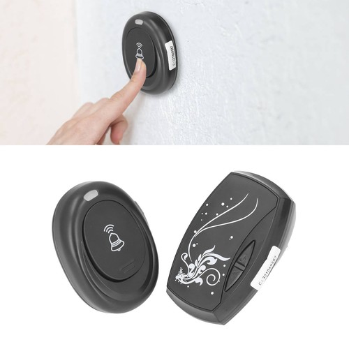 Wireless doorbell with led - with,