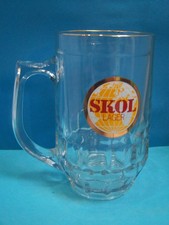 Vintage SKOL Lager Pint Glass