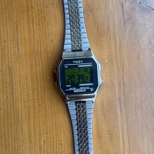 End timex t80 silver tone - end., x