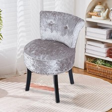 Accent Velvet Vanity Stool